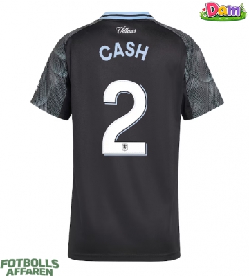 Aston Villa Matty Cash #2 Bortatröja Kvinnor 2025-26 Kortärmad